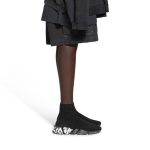 Men’s Speed 2.0 Graffiti Recycled Knit Sneaker  in Black - Image 8